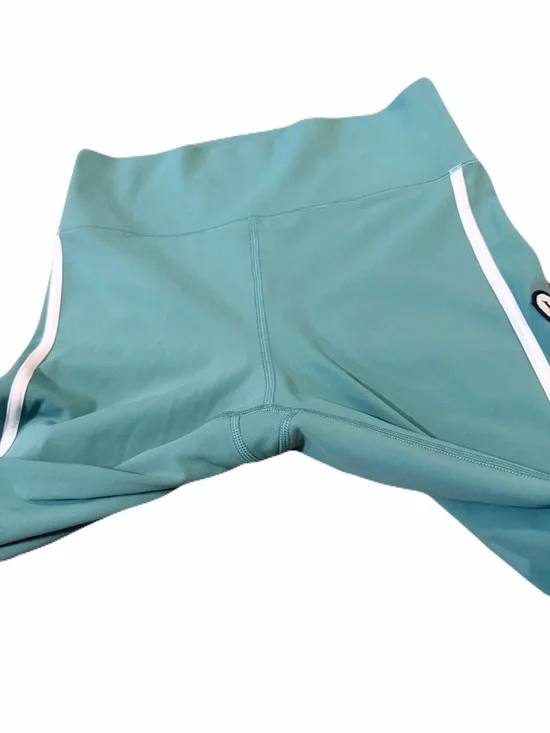 Vuori Women's Track Leggings - Celadon Green / White Piping - Size S - Picture 7 of 11